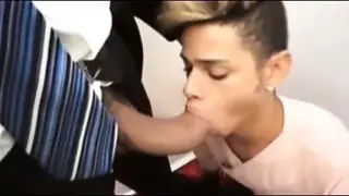 Sissy Twink Takes on Monster Cock in Intense Bareback Scene