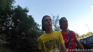 Hot Webcam Action: Bareback Skater Twinks Sucking and Fucking